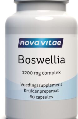 Nova Vitae – Boswellia Serrata – 1200 mg complex – 60 capsules – Soepele Gewrichten voor Man en Vrouw