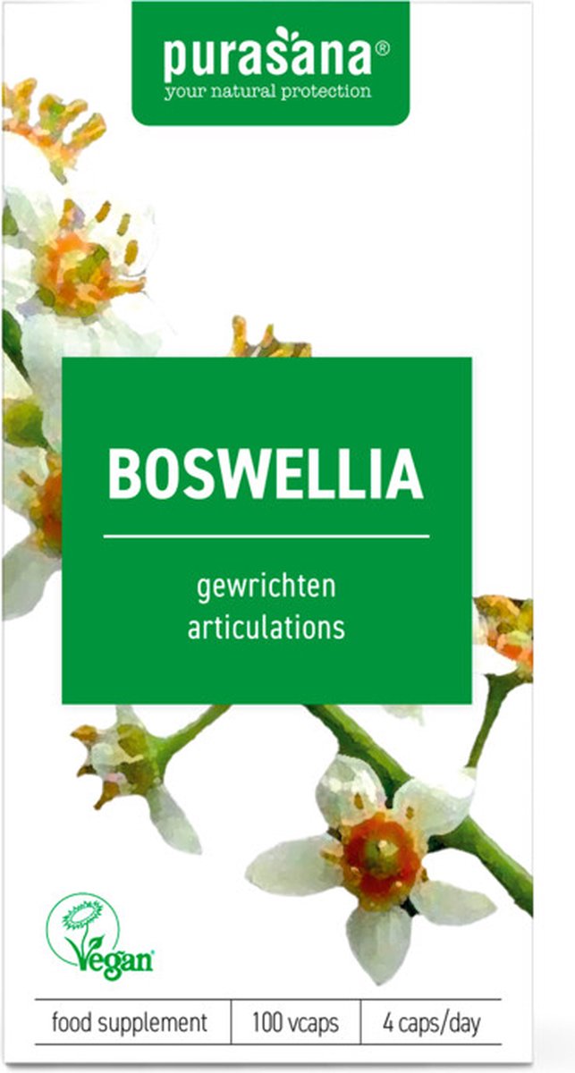 Purasana Boswellia Wierook 100 capsules