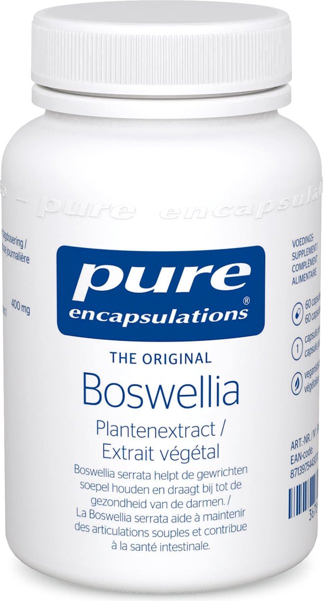 Pure Encapsulations Boswellia - Helpt de Gewrichten Soepel Houden