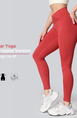 PureSquare – Legging – Taille V-vorm – Zwart – Maat M – Sportlegging – Fitnesslegging – yogalegging