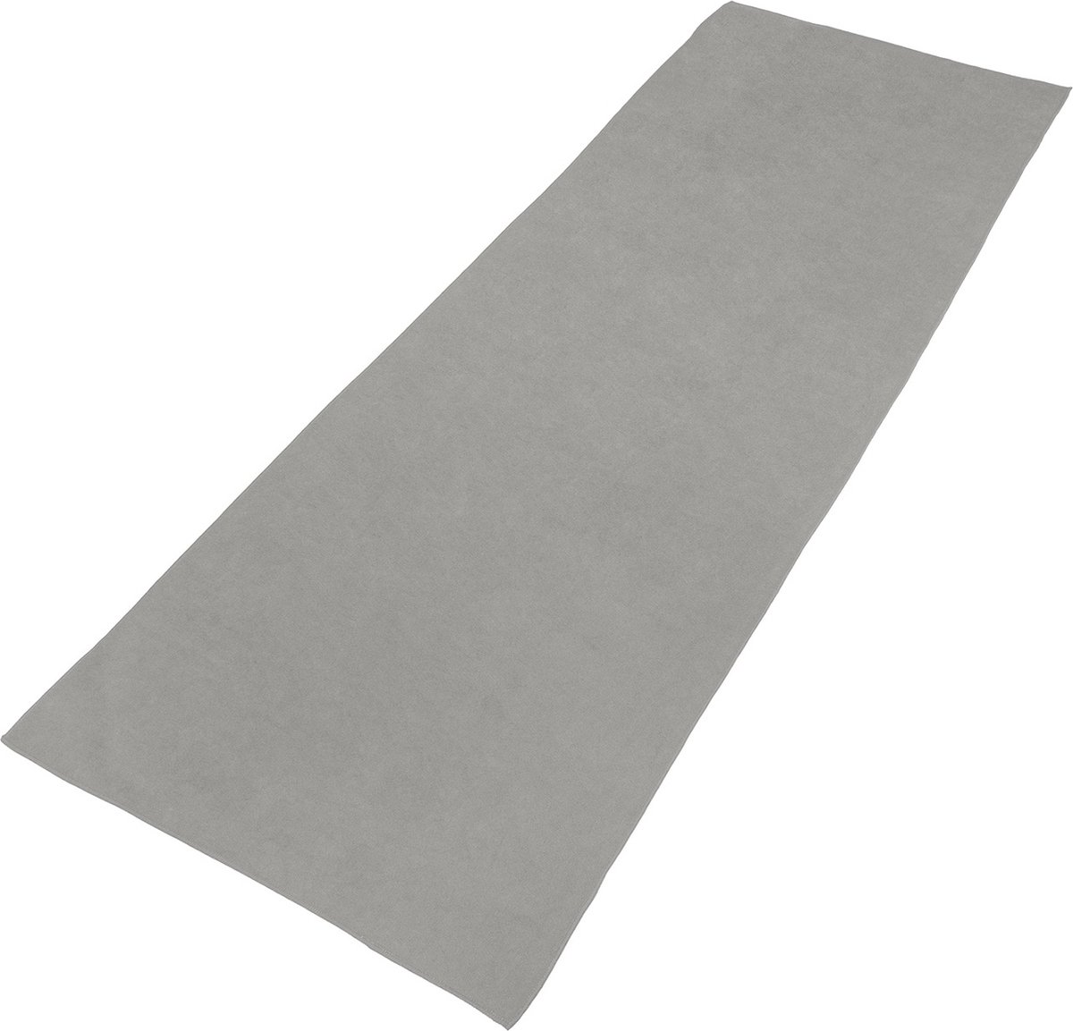 VirtuFit Premium Yoga Mat Handdoek- Anti-slip - Extra dik (6 mm) - 183 x 61 x 0,6 cm - Natural Grey