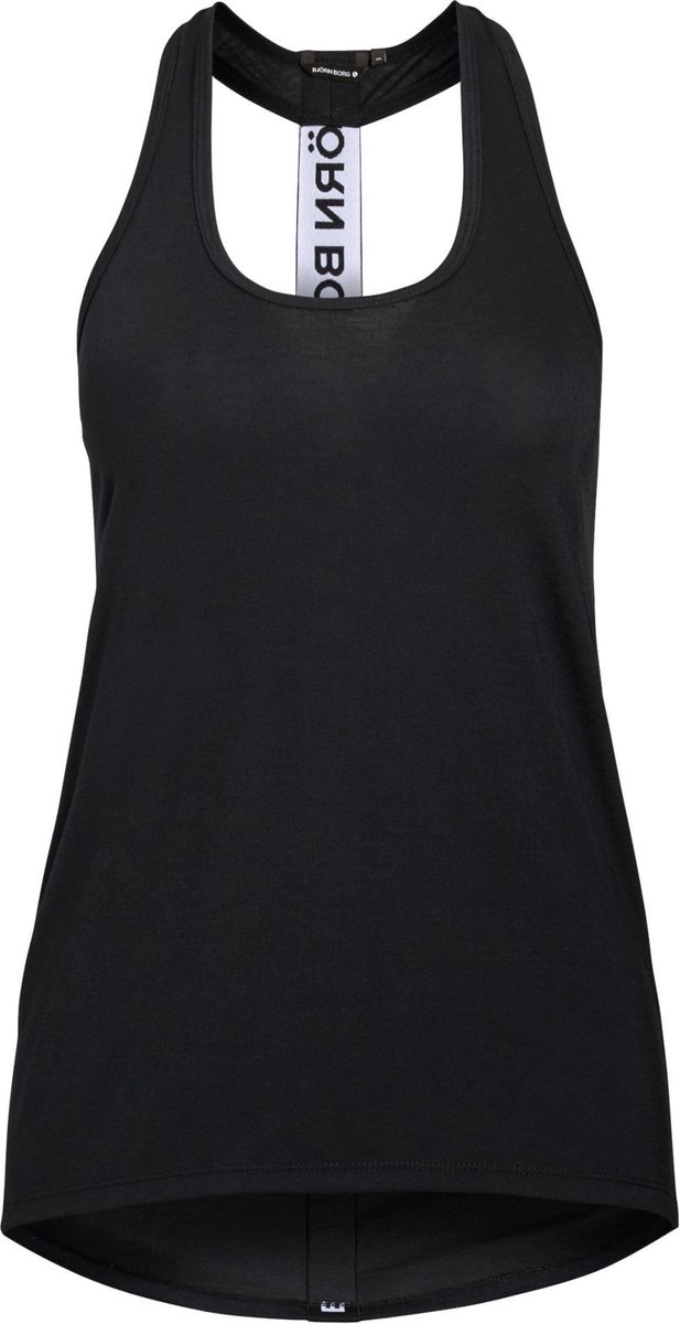 Bjorn Borg Top dakota dames performance shirt - zwart - maat XL