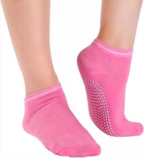 CHPN - Yogasokken - Sportsokken - Yoga - Antislip - Roze tenen - Vrolijke gekleurde sokken - Sokken - Yogasok - Pink socks - 36-40