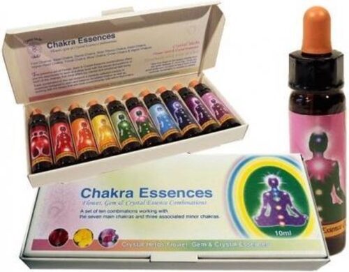 Chakra Essences SET van 10 flesjes - 10 - S