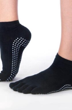 Go Go Gadget – Yoga Sokken – Tenen sokken – Maat 36-40 – Zwart