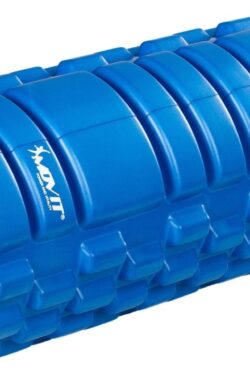 MOVIT® Foam Roller – Foamroller – Massage roller – Triggerpoint Massage – Fascia – Blauw