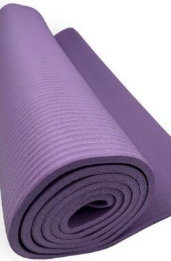 Padisport – Yoga Mat – Paars – Yoga Mat Anti Slip – Yoga Matje – Yoga Mat Dik – Sport Mat – Sport Matje Fitness