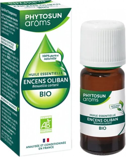 Phytosun Arôms Wierook Olibanum Etherische Olie (Boswellia Carterii) Organisch 5 ml