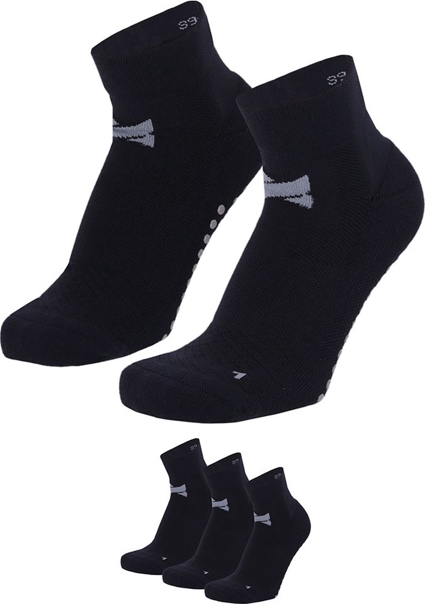 Xtreme - Yoga sokken - Unisex - Navy blauw - 42/45 - 3-Paar - Yoga sokken antislip