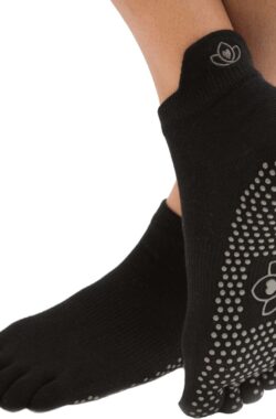 Yoga sokken antislip zwart – Lotus