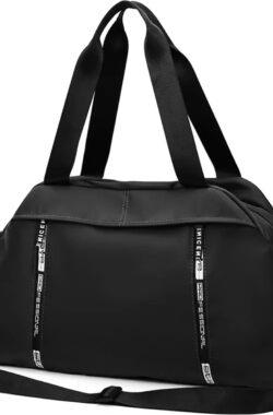 Yogatas | sporttas | unisex | duffel bag | 52x28x16 cm | Zwart