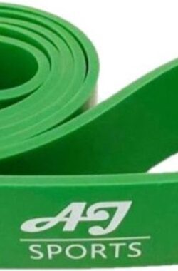 AJ-Sports Weerstandsband Groen – Pull up bands – Power bands – Fitness elastiek – Pull up Pack Crossfit – Powerlifting banden – Fitness – Workout