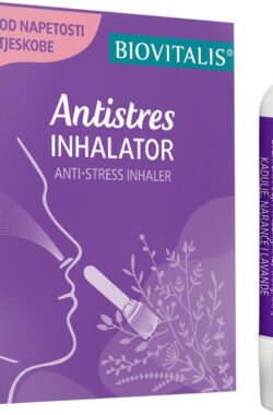 BIOVITALIS – Antistress Inhalator – Aromatherapie – Etherische Olie – Ontspanning – 1,5 g