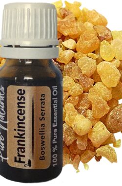 Essentiële Olie Aromatherapie – Biologisch – Frankincense (Wierook) – Flesje 10ml – Pure Naturals