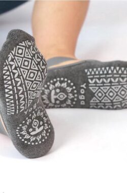 Finnacle – Yoga – antislip sokken voor Yoga en Pilates – Grijs – Onesize