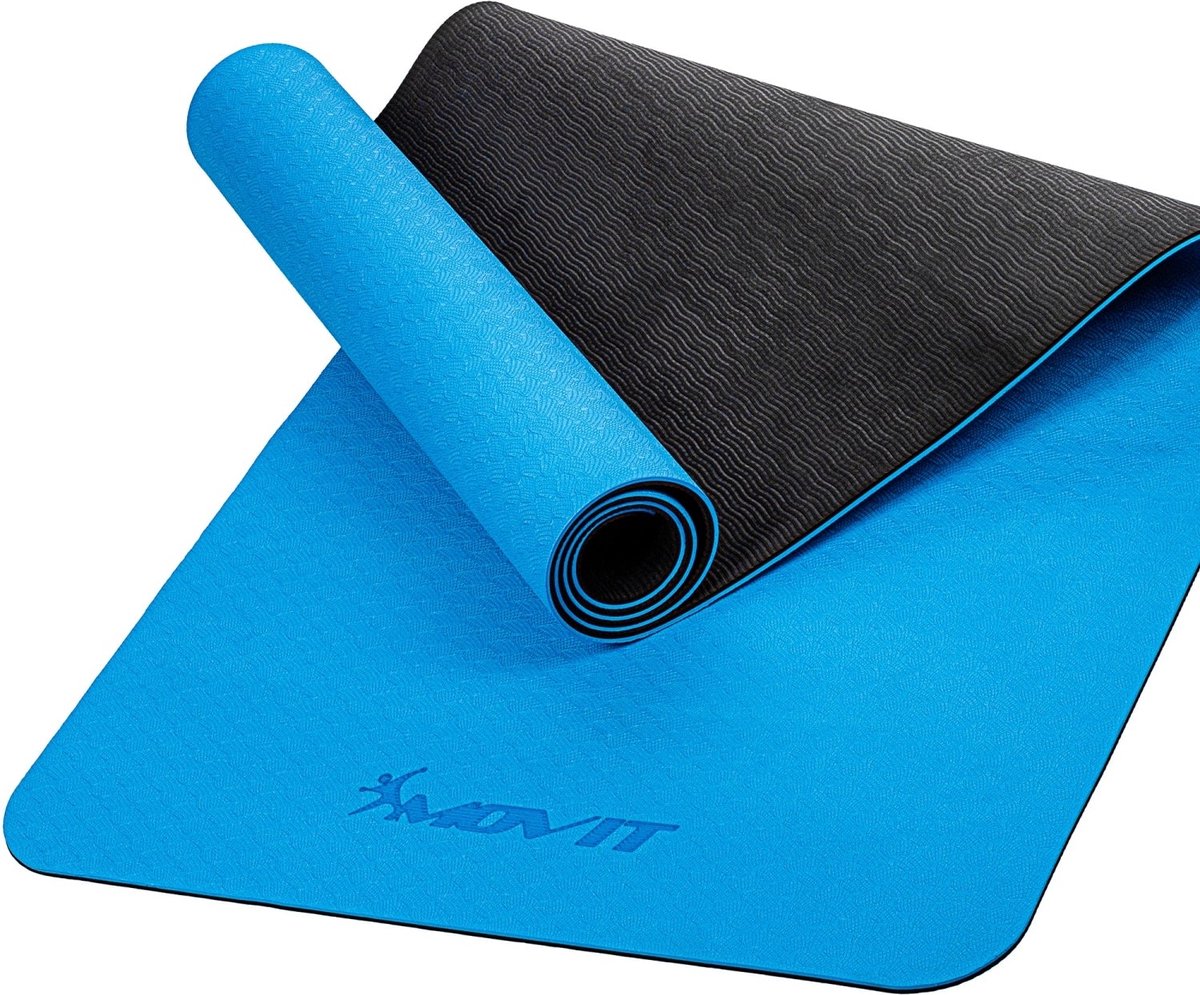 MOVIT® TPE Gymnastiekmat, 190x100x0,6 cm, lichtblauw