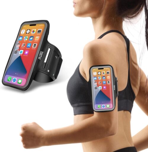 Sportarmband mobiele telefoon universeel - telefoontasje joggen armtas compatibel mobiele telefoonarmband joggen voor hardlopen (6,2 inch)