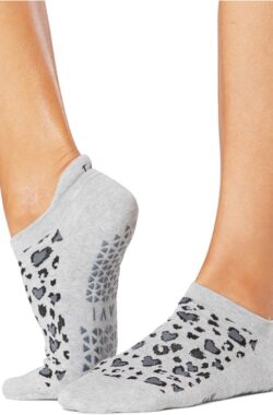 Tavi Savvy Yoga No-Show Grip Socks – Lichtgrijs – 36-39