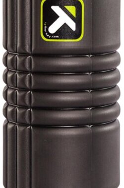 TriggerPoint – The Grid 1.0 Foam Roller – 33cm – Zwart – Schuim – Massage Roller – Yoga – Pilates – Fitness