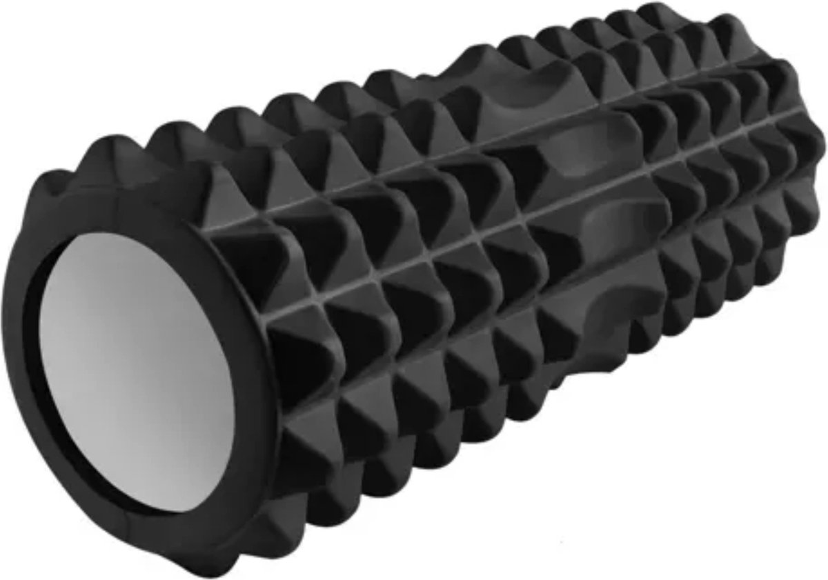 Trizand Yoga Roller - Zwart - Ideaal voor Spierontspanning en Zelfmassage