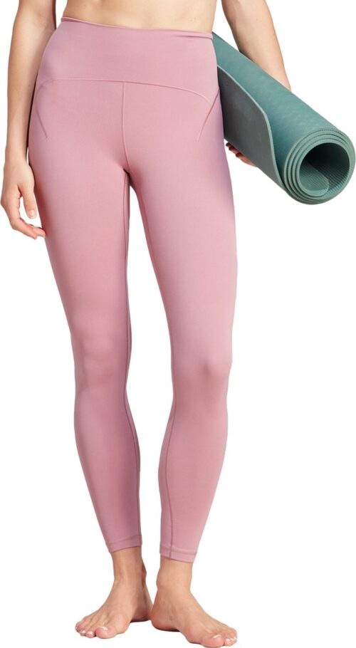 adidas Performance Yoga Studio Luxe 7/8 Legging - Dames - Roze- L