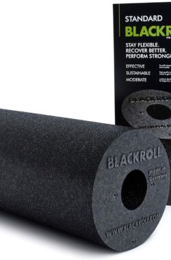 BLACKROLL® STANDARD foamroller voor zelfmassage van rug en nek – effectieve massage roller – functionele training – 30 cm