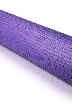 EVA foam roller 90cm – Roller voor pilates yoga en oefeningen – Medium hardheid – Massage roller – Voor beginners en gevorderden – Diameter 15cm – Beste kwaliteit