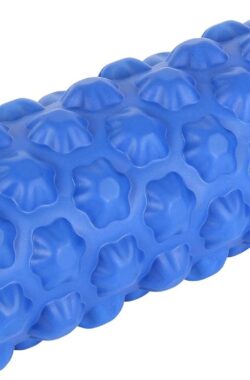 Fasciarol Foamroller Massagerol Pilatesrol schuimrol (blauw – ster)