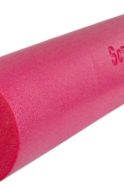 Foam roller – Foam roller massage – Foam roller 90 cm – Foam roller zacht – Foam rollers – 80 gram – Schuim – Comfortabel schuimmateriaal – Duurzaam – Roze – 90 x 15 cm