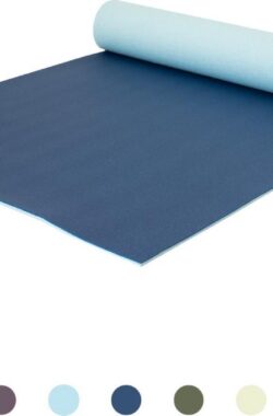Love Generation ● Premium Yoga Mat ● 6mm dik ● Cosmic Blue