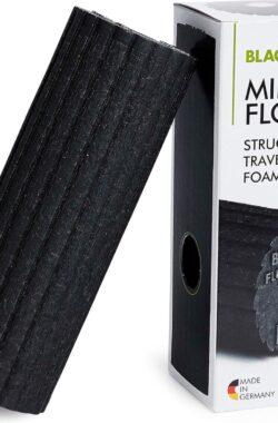 MINI FLOW foamroller voor zelfmassage van armen benen en voeten – draagbare massage roller voor onderweg 15 x 6 cm