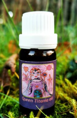Queen Titania Oil – Energetische Aromatherapie – Chakra Olie – In the Light of the Goddess by Lieve Volcke – 10 ml