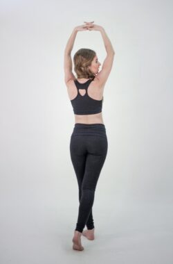 Sportlegging-Yoga -Legging Fitness-High Waist-Legging-Gym Sports Wear-Yoga Legging – Zwart – Extra Small