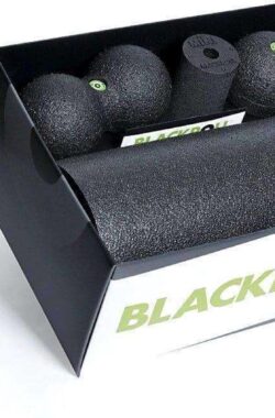 Blackroll Blackbox Set Zwart incl. Standard en Mini Foamroller, Bal 8 cm en Duobal 8 cm