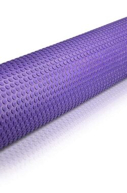 EVA foam roller 90cm voor pilates yoga en oefeningen – Medium hardheid – Massage roller voor beginners en gevorderden – Diameter 15cm stretching foam roller