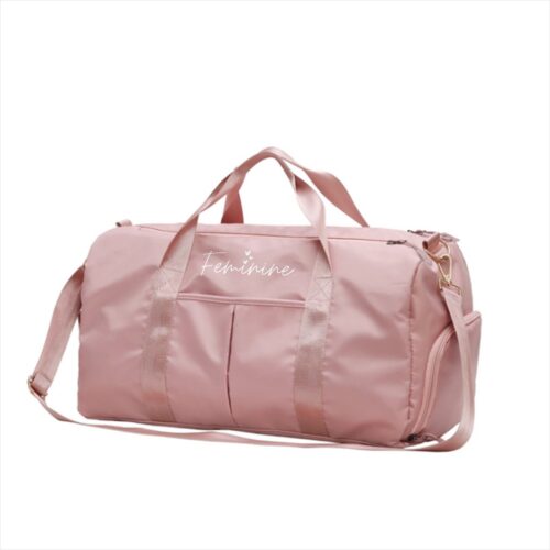 Feminine Sporttas - Reistas 50 x 29 x 24 - Nylon - Roze