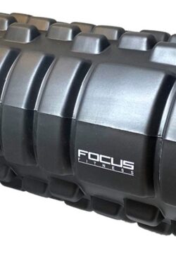 Foam Roller Focus Fitness – 33 cm – Zwart