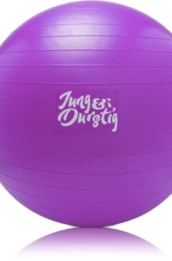 Gymnastiekbal incl. luchtpomp | yogabal BPA-vrij | pilatesbal tot 150 kg belastbaar | zitbal 65 cm | 75 cm | fitnessbal voor thuis | trainingsbal