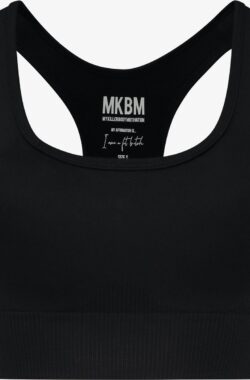 MKBM Seamless Sports Top Black – Maat: L