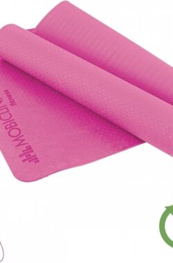 Mobiclinic EY-01 – Yoga mat – Sportmatten – Fitnessmatten – Anti-slip – TPE – Eco-vriendelijk – Flexibel – Wasbaar