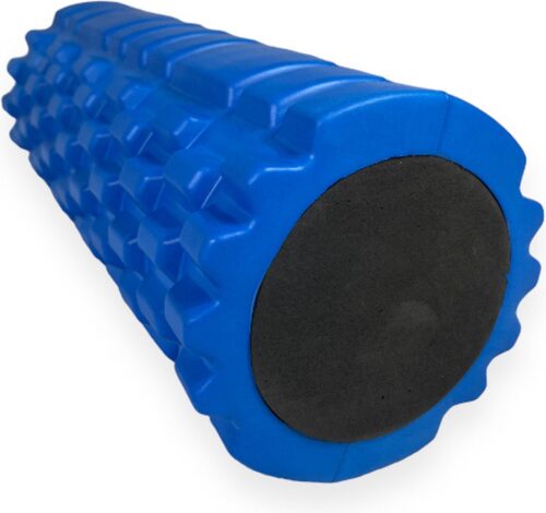 Padisport Foamroller 2 In 1 Voordeelset Blauw - Foamrol - Massagerol - Rug Roller - Foam Rol - Foamroller Set - Foamrollers - Foamroller Trigger Point - Foamroller Rug