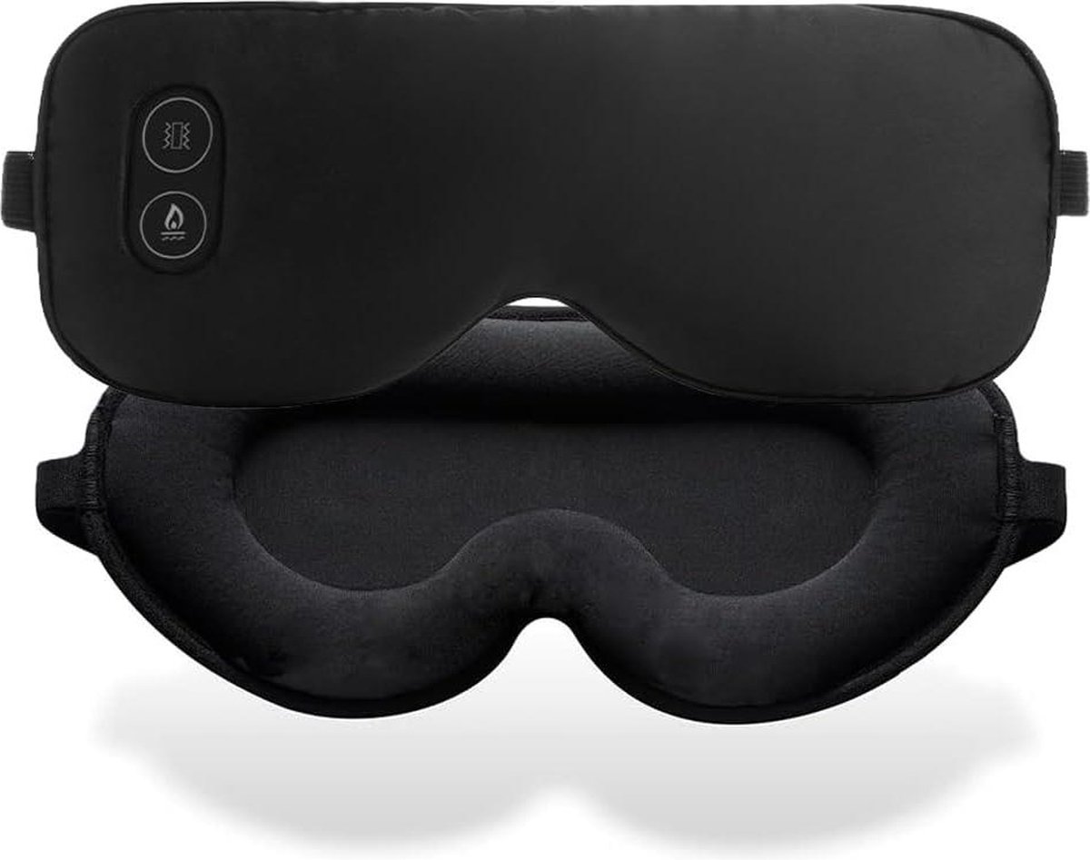 Slaapmasker traagschuim 3D-voorgevormd oogmasker voor dames en heren - 100% blokkering van alle licht - reizen dutje yoga - uniseks