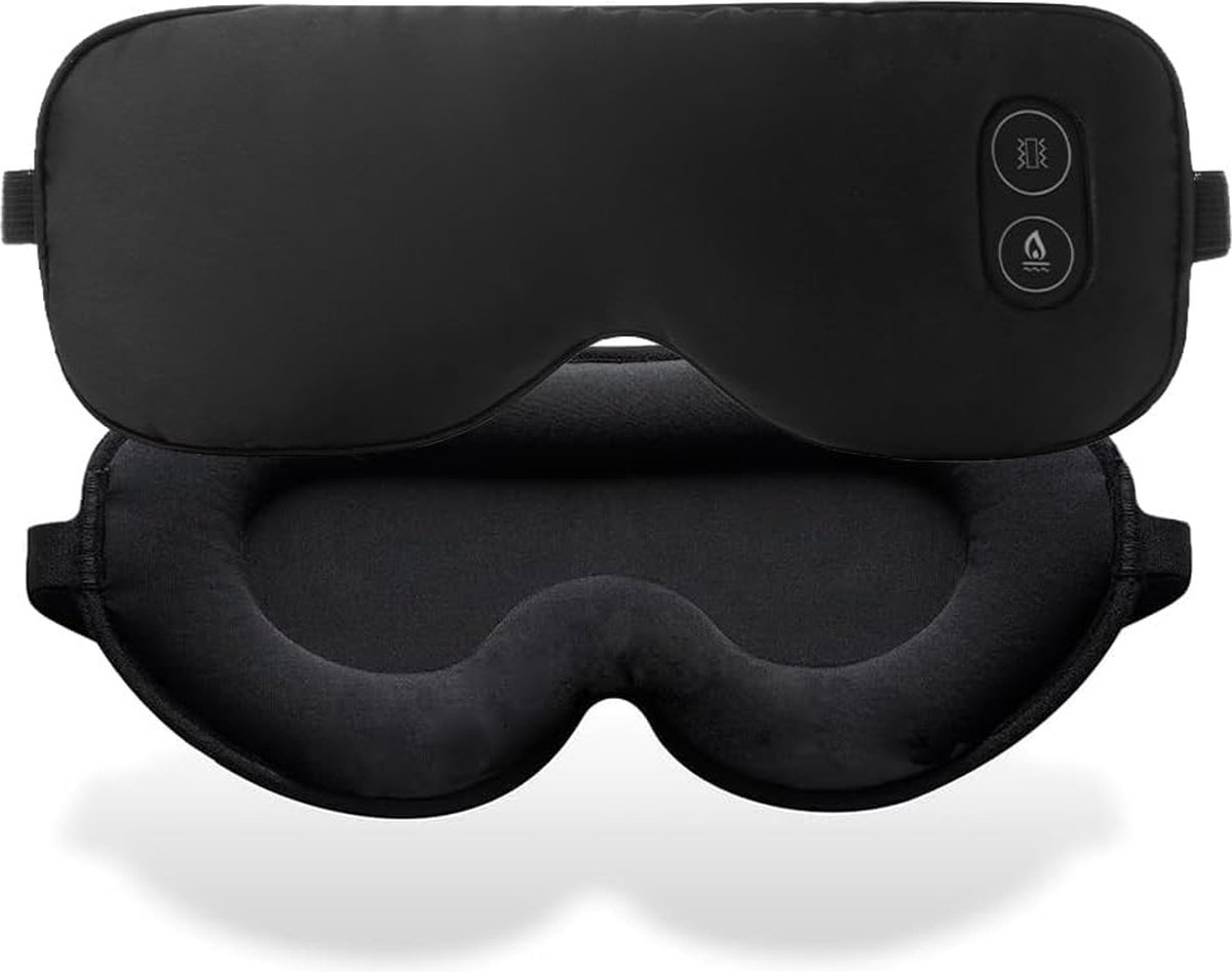 Slaapmasker van traagschuim voor dames en heren - 3D-voorgevormd oogmasker - 100% blokkering van alle licht - voor reizen, dutje, yoga - uniseks