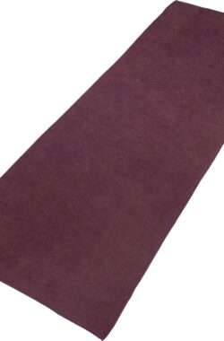 VirtuFit Premium Yoga Mat Handdoek – Absorberend – Anti-slip – 183 x 61 cm – Mulberry