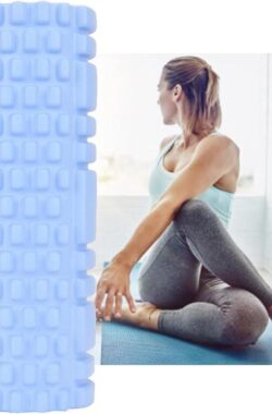 Yoga Foam Roller Column EVA Muscle Relief Point Massage Roller voor Gym Fitnessapparatuur – Pijnlijke en Strakke Spieren – Diepe Ontspanning stretching foam roller