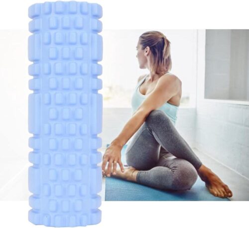 Yoga Foam Roller Column EVA Muscle Relief Point Massage Roller voor Gym Fitnessapparatuur - Pijnlijke en Strakke Spieren - Diepe Ontspanning stretching foam roller