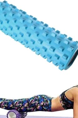 Yoga Foam Roller Massager voor Trigger Point Therapy – Spier Zelfmassage met Myofasciale Release – Therapie Oefening Pilates stretching foam roller