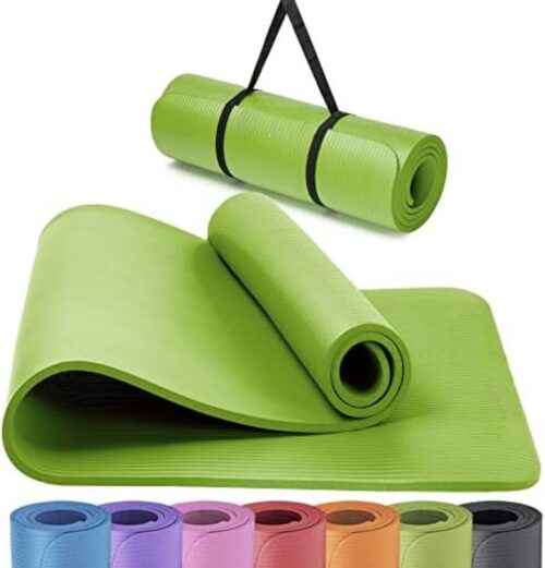 Yoga Mat Extra Dik - Fitness Mat Extra Dik - Groen