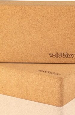 Yogablok ondersteunend latexvrij EVA-schuim zacht antislip oppervlak – voor yoga pilates meditatie – grip en stabiliteit yoga block wood