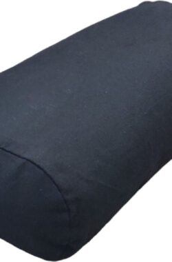 Yogabolster Ovale Design Bolster voor Yoga – Ovaal – Zwart